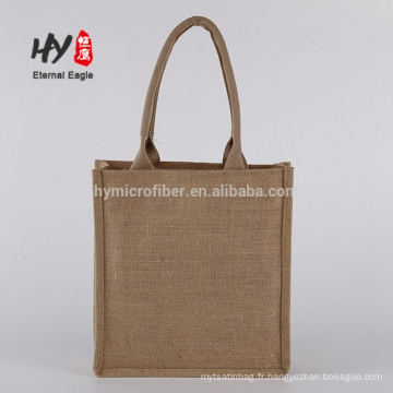 Nouveau cadeau universel chanvre blanc sacs de toile de jute